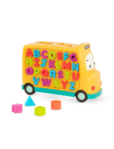 Autobus z magnetycznym alfabetem B.Toys