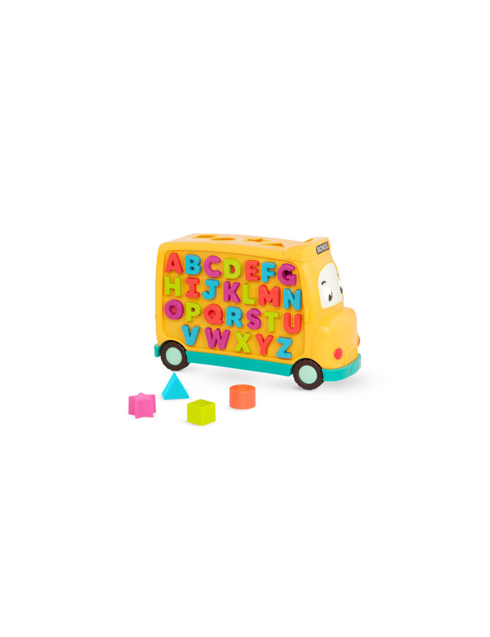 Autobus z magnetycznym alfabetem B.Toys