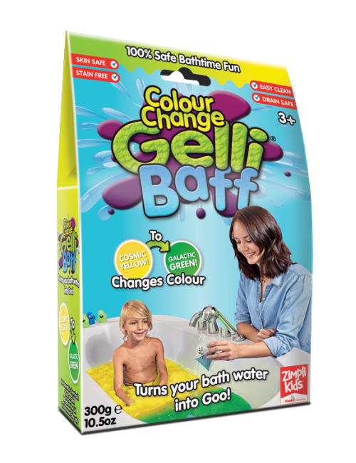 Magiczny proszek do kąpieli Gelli Baff Colour Change żółty, Zimpli Kids